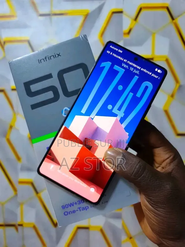 Infinix Hot 50 Pro 256 GB Noir