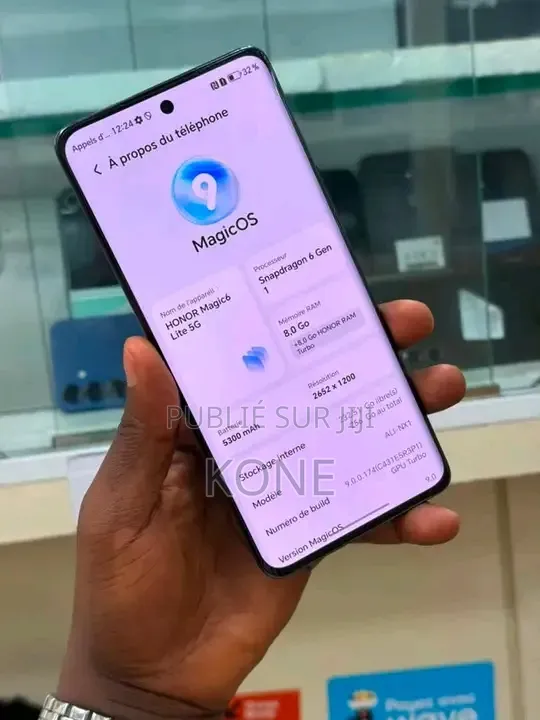 Nouveau Xiaomi Mi 6 Plus 128 GB Noir