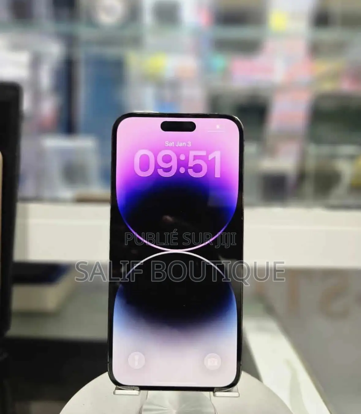 Nouveau Apple iPhone 14 Pro Max 128 GB Noir