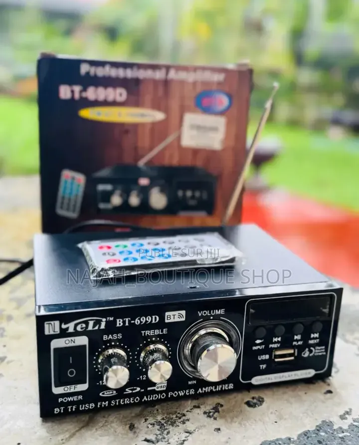 2Le BT-699D Est Un Amplificateur Audio Stéréo Numérique Compacte
