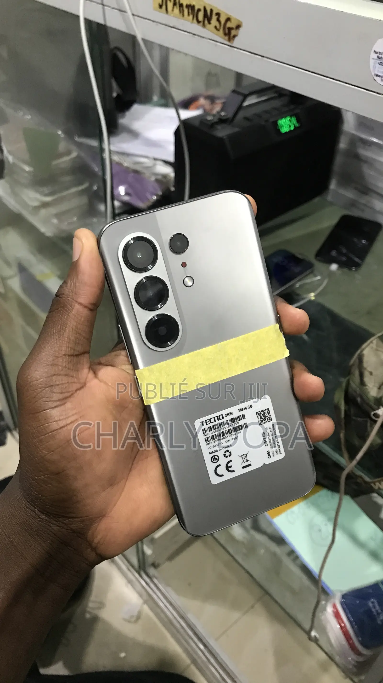 Tecno Camon 50 Pro 256 GB Gris