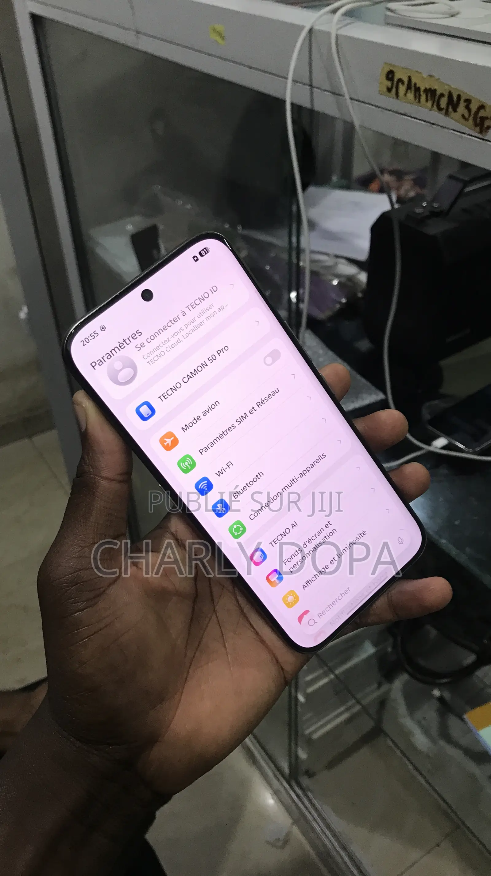Tecno Camon 50 Pro 256 GB Gris
