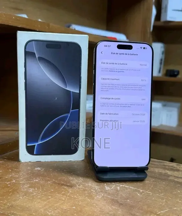 Nouveau Apple iPhone 16 Pro Max 256 GB Bleu