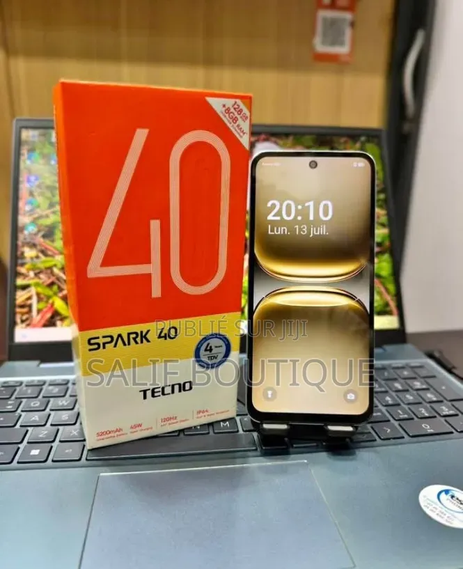 Nouveau Tecno Spark 40 128 GB Blanc