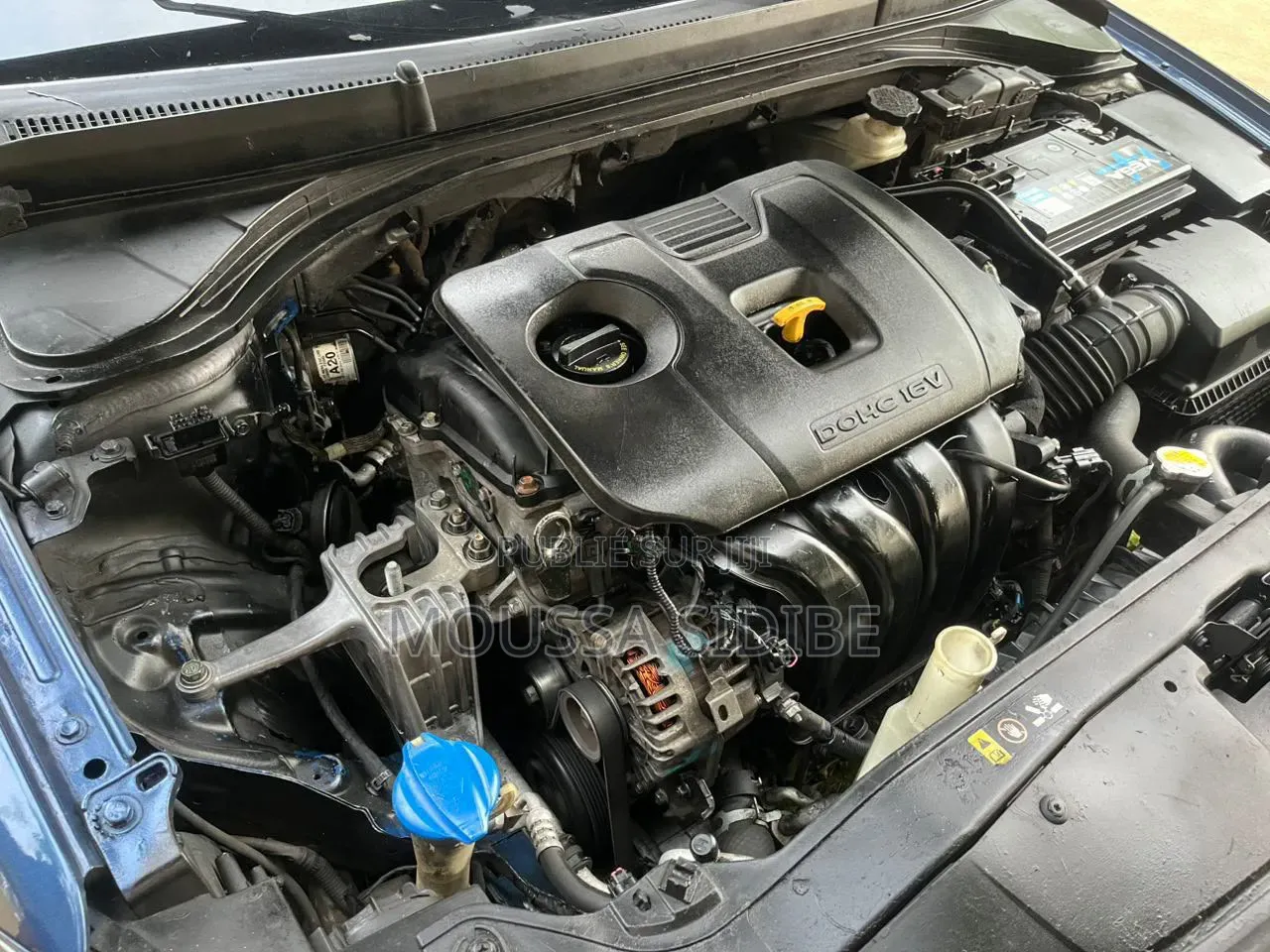 Hyundai Elantra 2018 Bleu