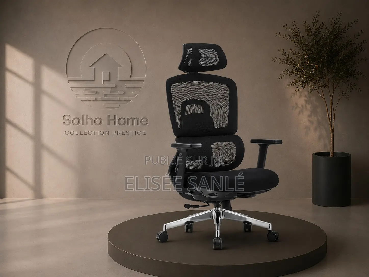 Fauteuil De Bureau Ergonomique – Confort Élégance
