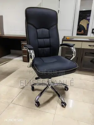 Fauteuil De Bureau Direction en Cuir – Luxe Confort
