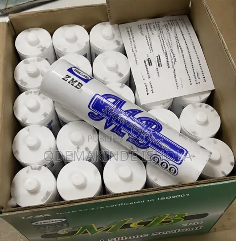 Carton De Colle Silicone Neutre ZMB 900 Disponible en Stock.