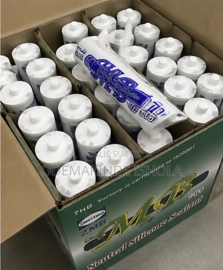 Carton De Colle Silicone Neutre ZMB 900 Disponible en Stock.
