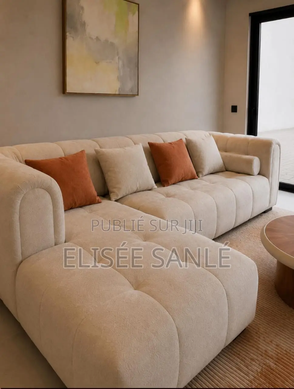 Salon d'Angle Moderne – Luxe Confort Absolu