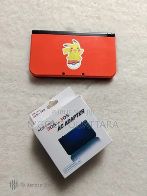 New Nintendo 3ds Xl Orange Cracker + Jeux