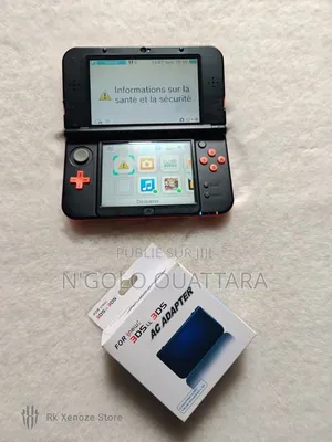 New Nintendo 3ds Xl Orange Cracker + Jeux
