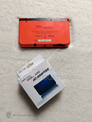 New Nintendo 3ds Xl Orange Cracker + Jeux