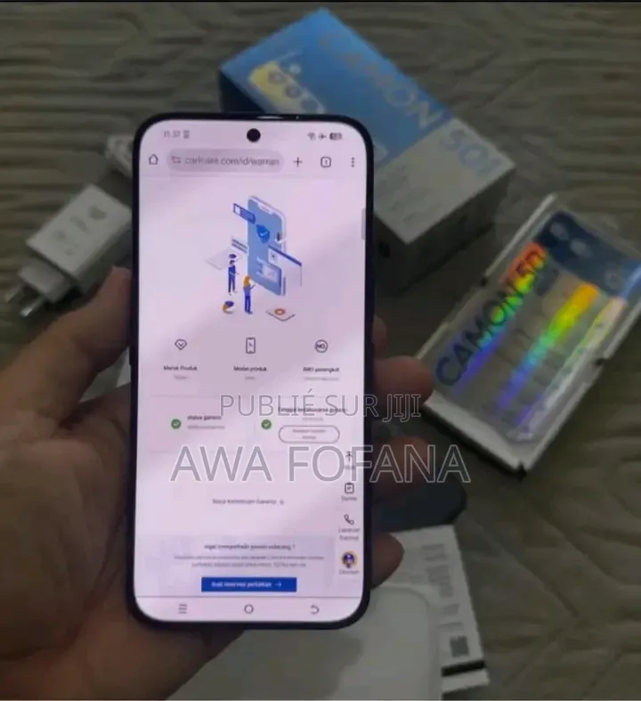 Nouveau Tecno Camon 50 Pro 256 GB Gris