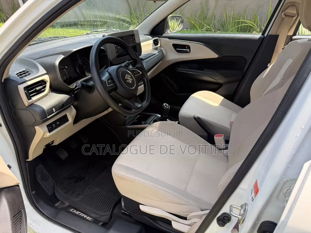 Nouveau Suzuki Dzire 2025 Blanc