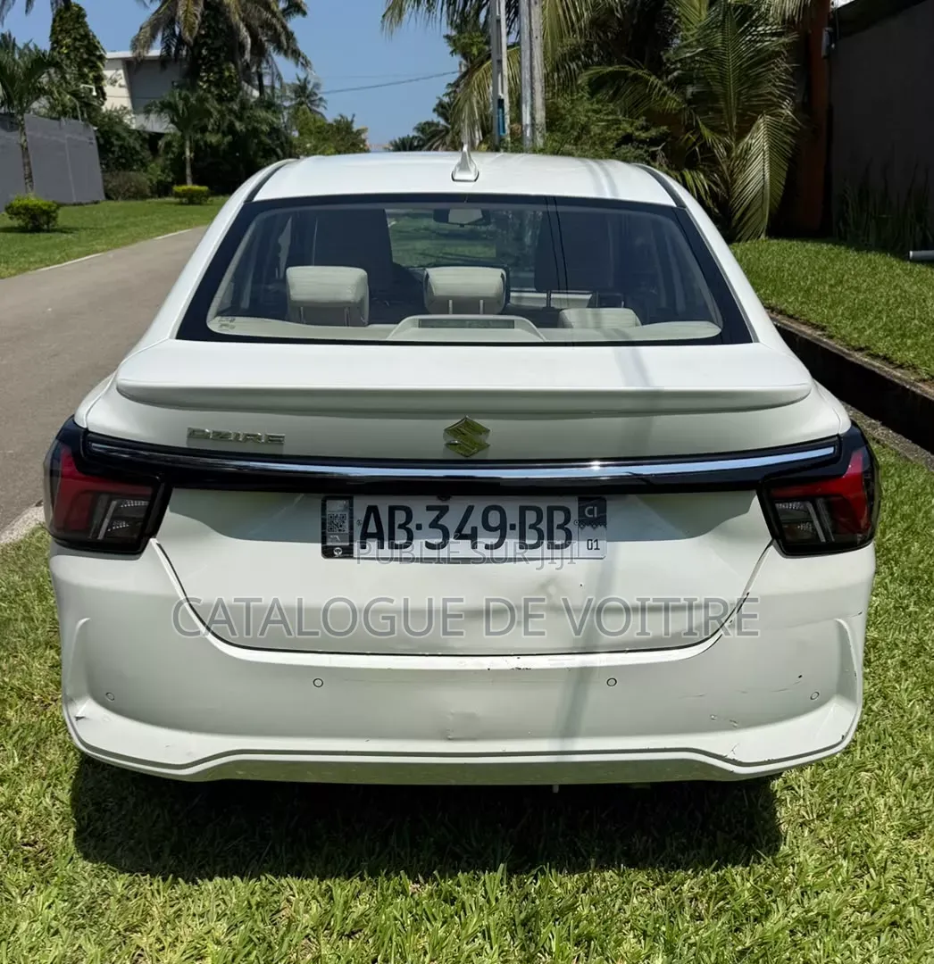 Nouveau Suzuki Dzire 2025 Blanc