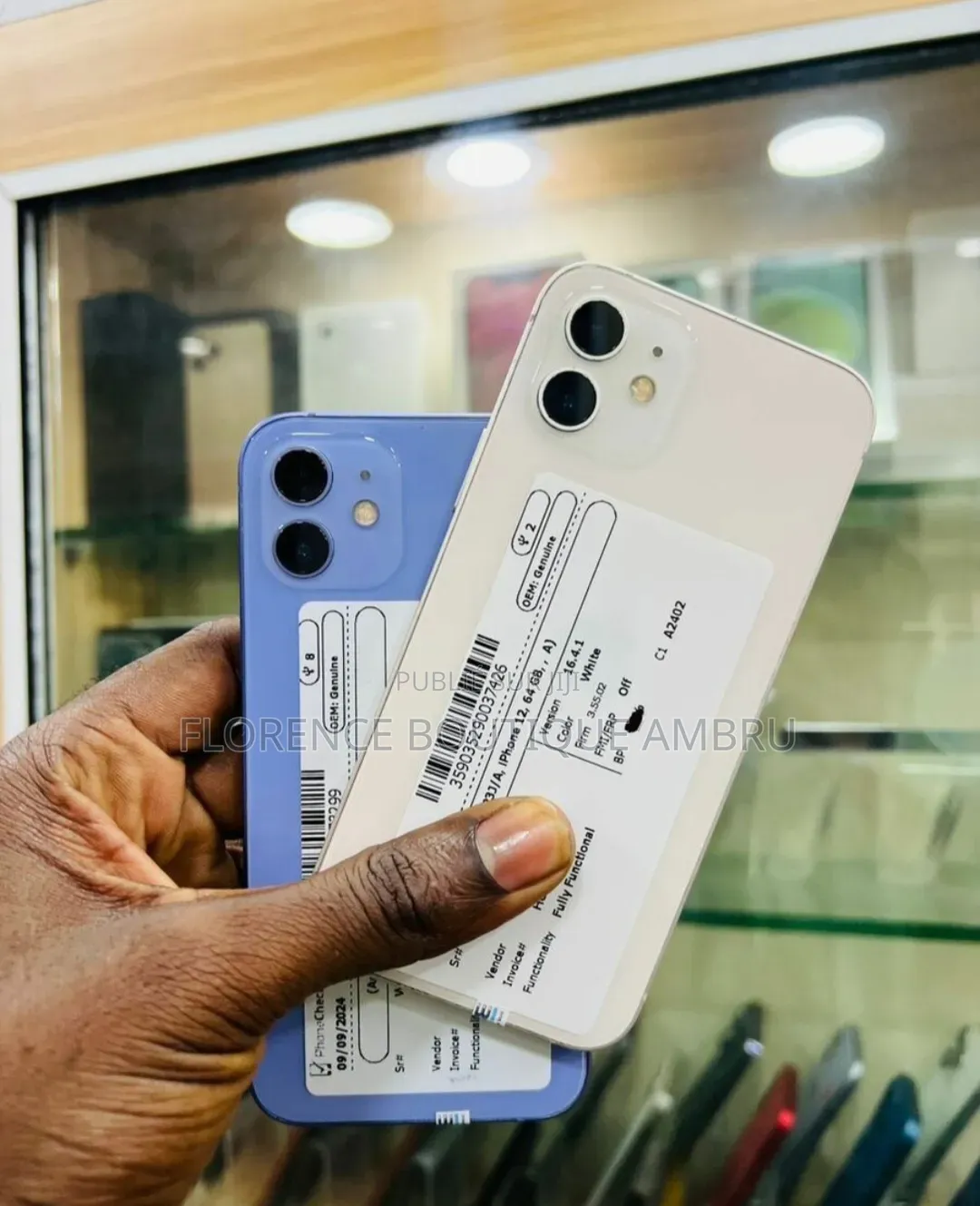 Nouveau Apple iPhone 12 128 GB Blanc