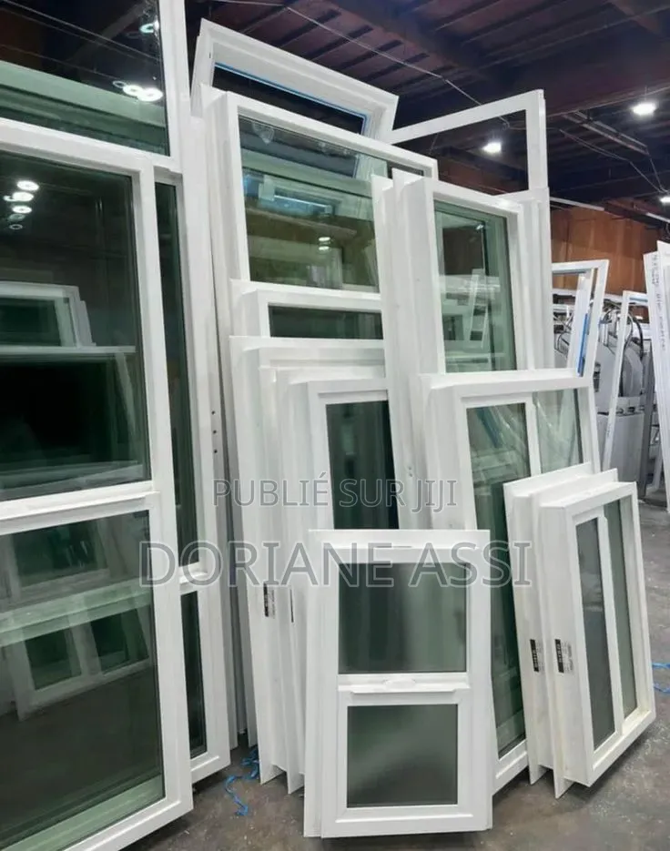 Un Lot De Fenêtre Neuves en PVC Blanc