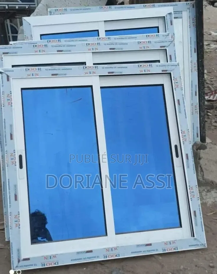 Un Lot De Fenêtre Neuves en PVC Blanc