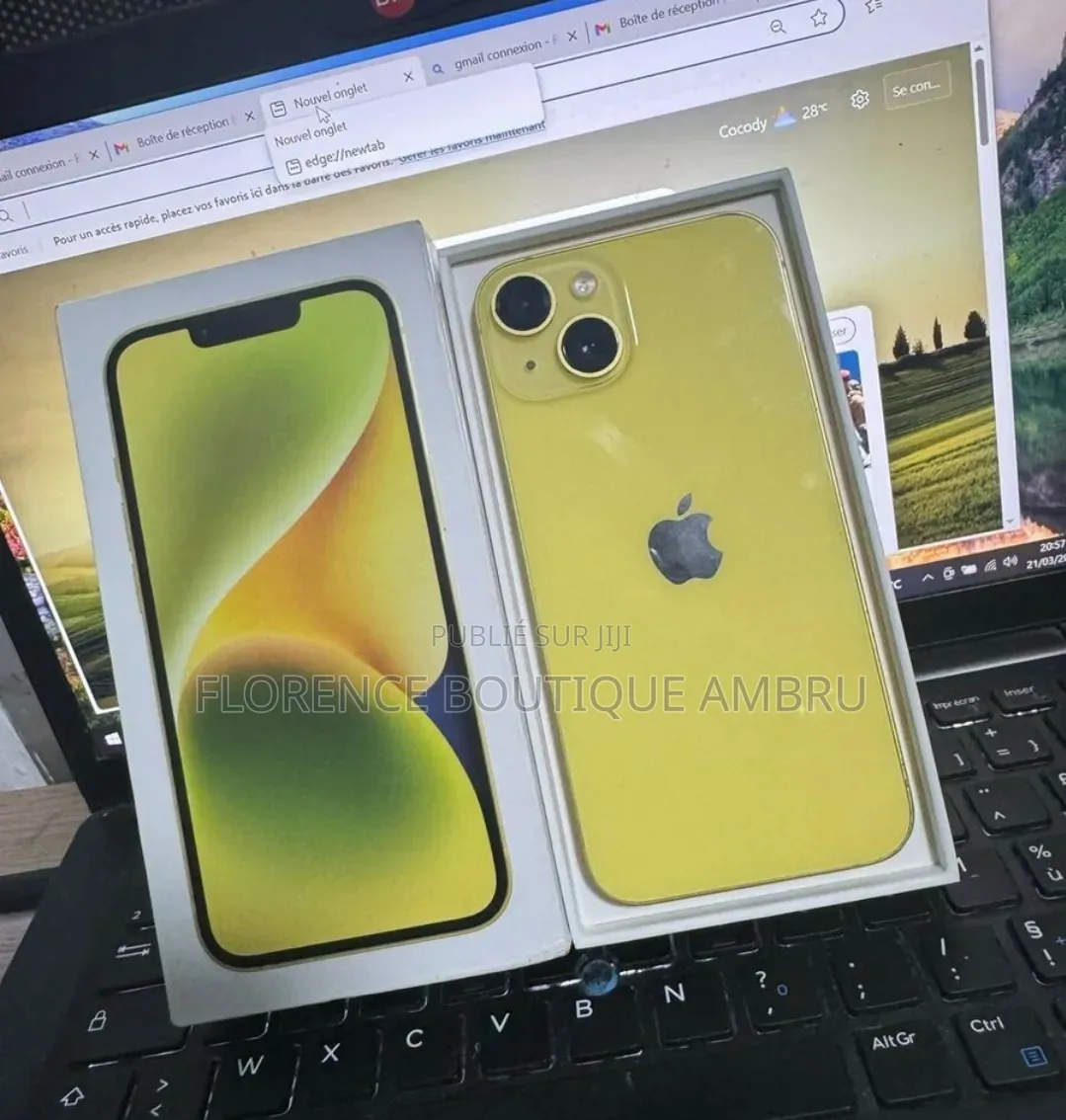 Nouveau Apple iPhone 13 Mini 128 GB Jaune