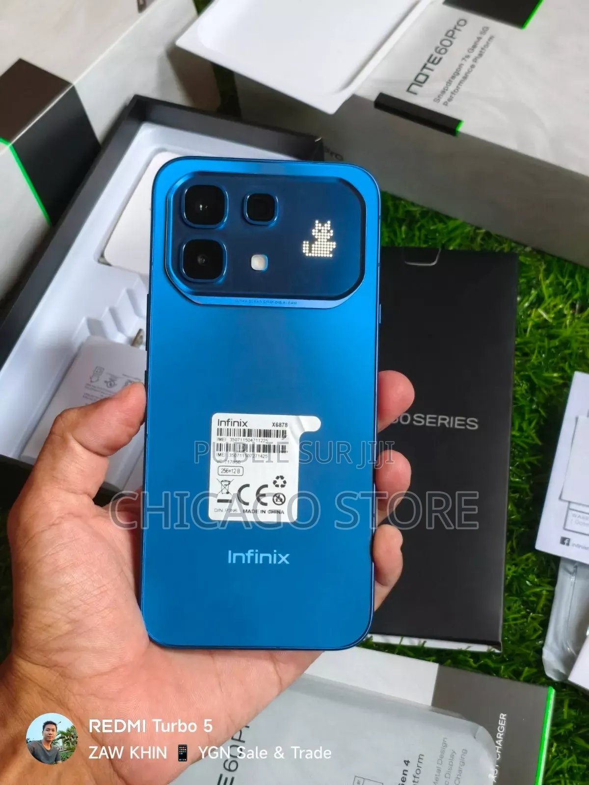 Nouveau Infinix Note 60 Pro 256 GB Autre