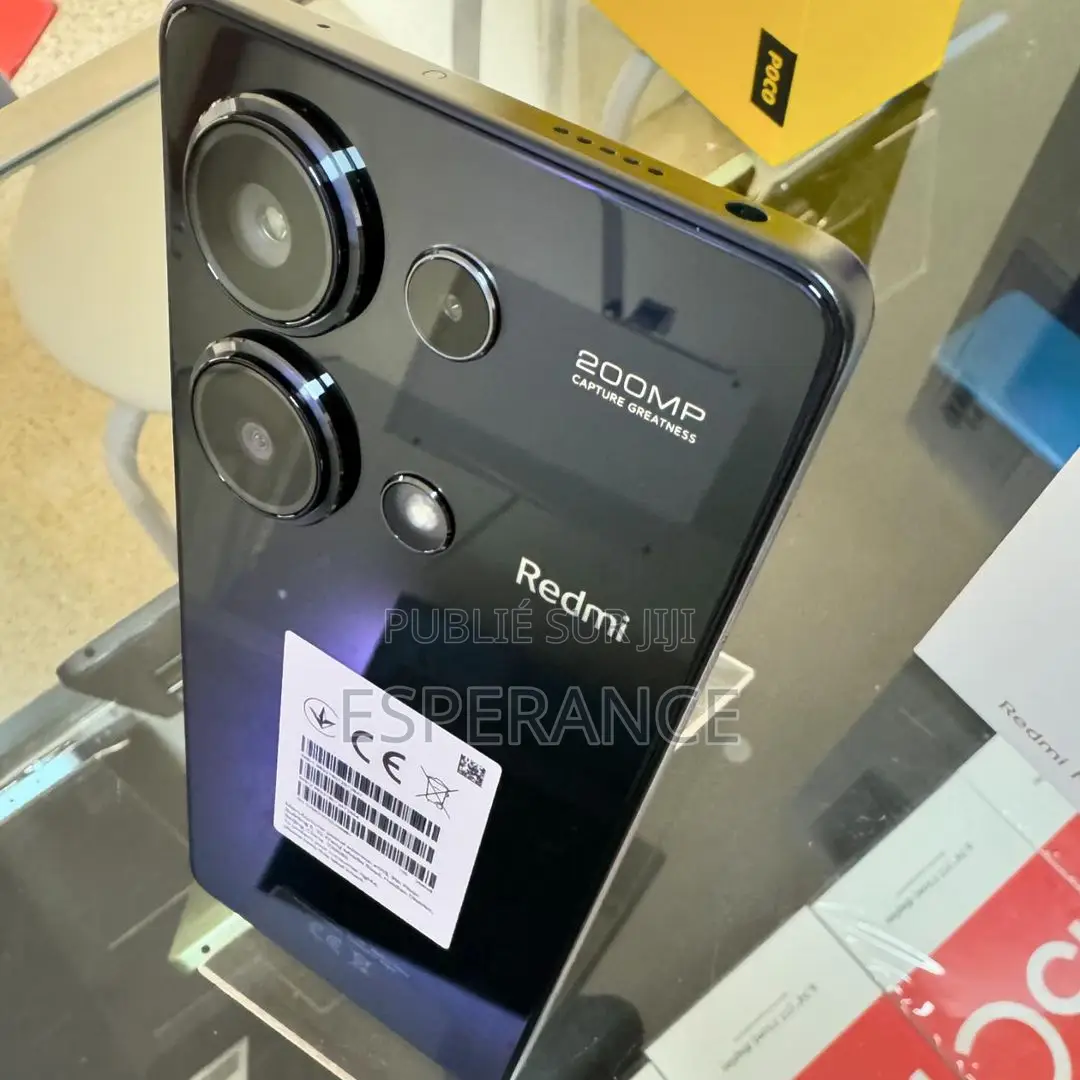 New Xiaomi Redmi Note 13 Pro 256 GB Noir