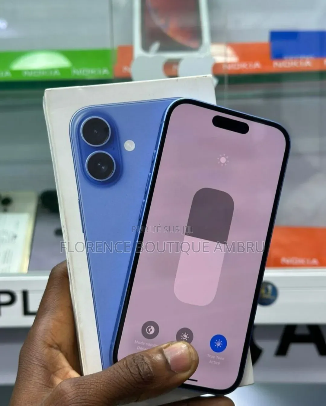 Nouveau Apple iPhone 16 256 GB Bleu