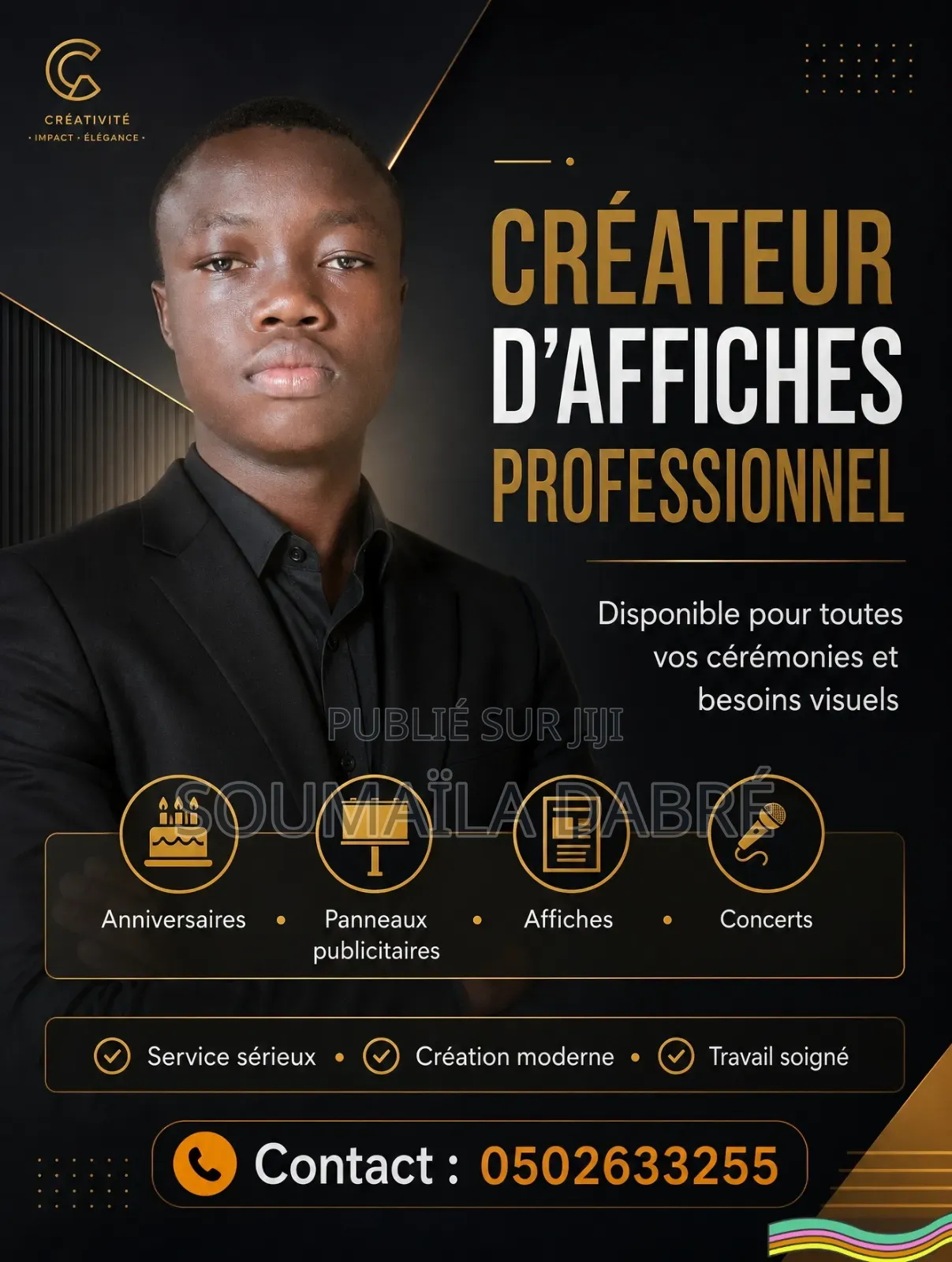 Le Créateur d'Affiches Professionnel
