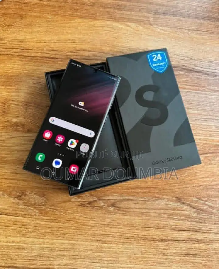 Nouveau Samsung Galaxy S22 Ultra 256 GB Noir