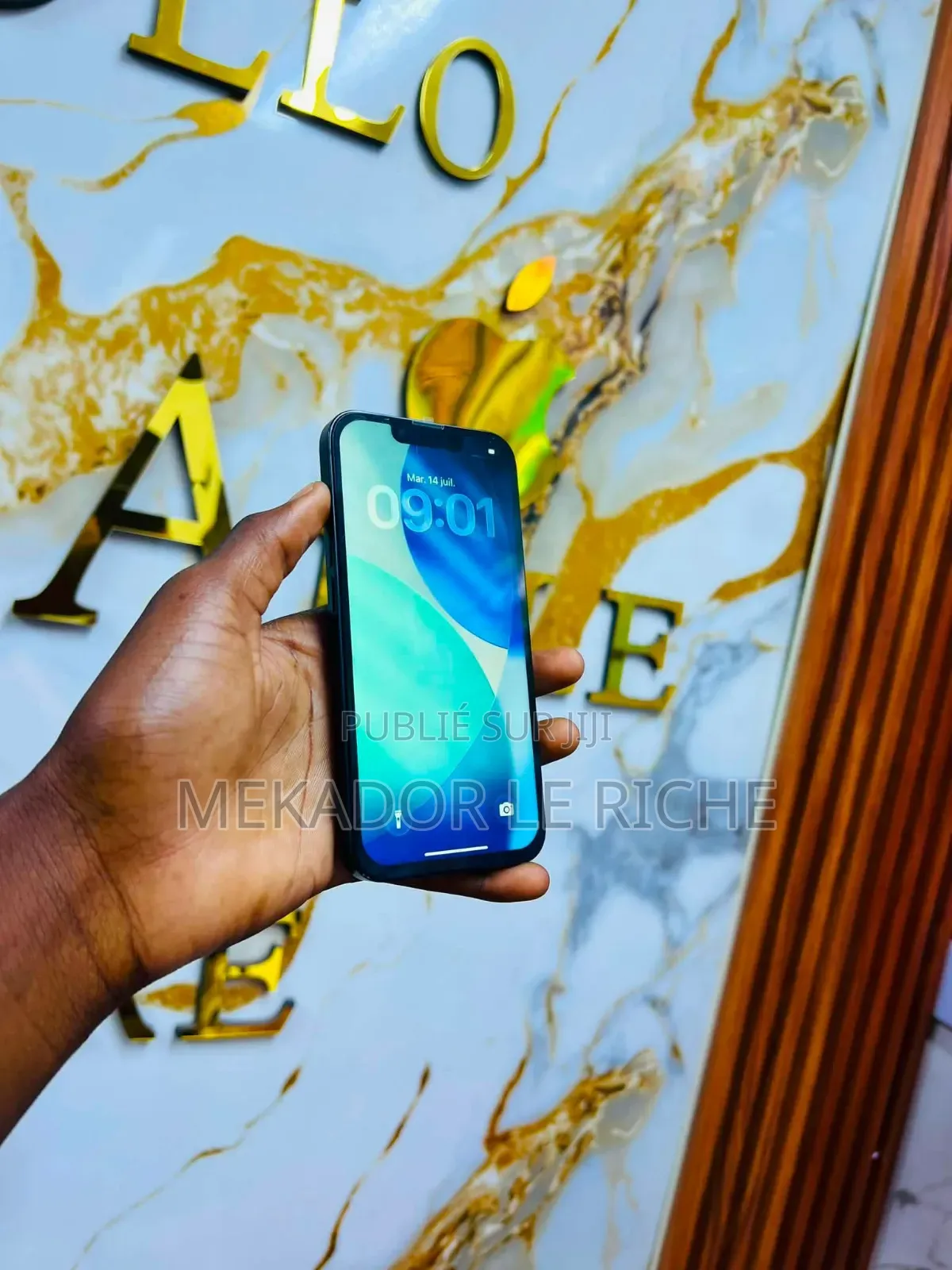 Nouveau Apple iPhone 13 256 GB Noir