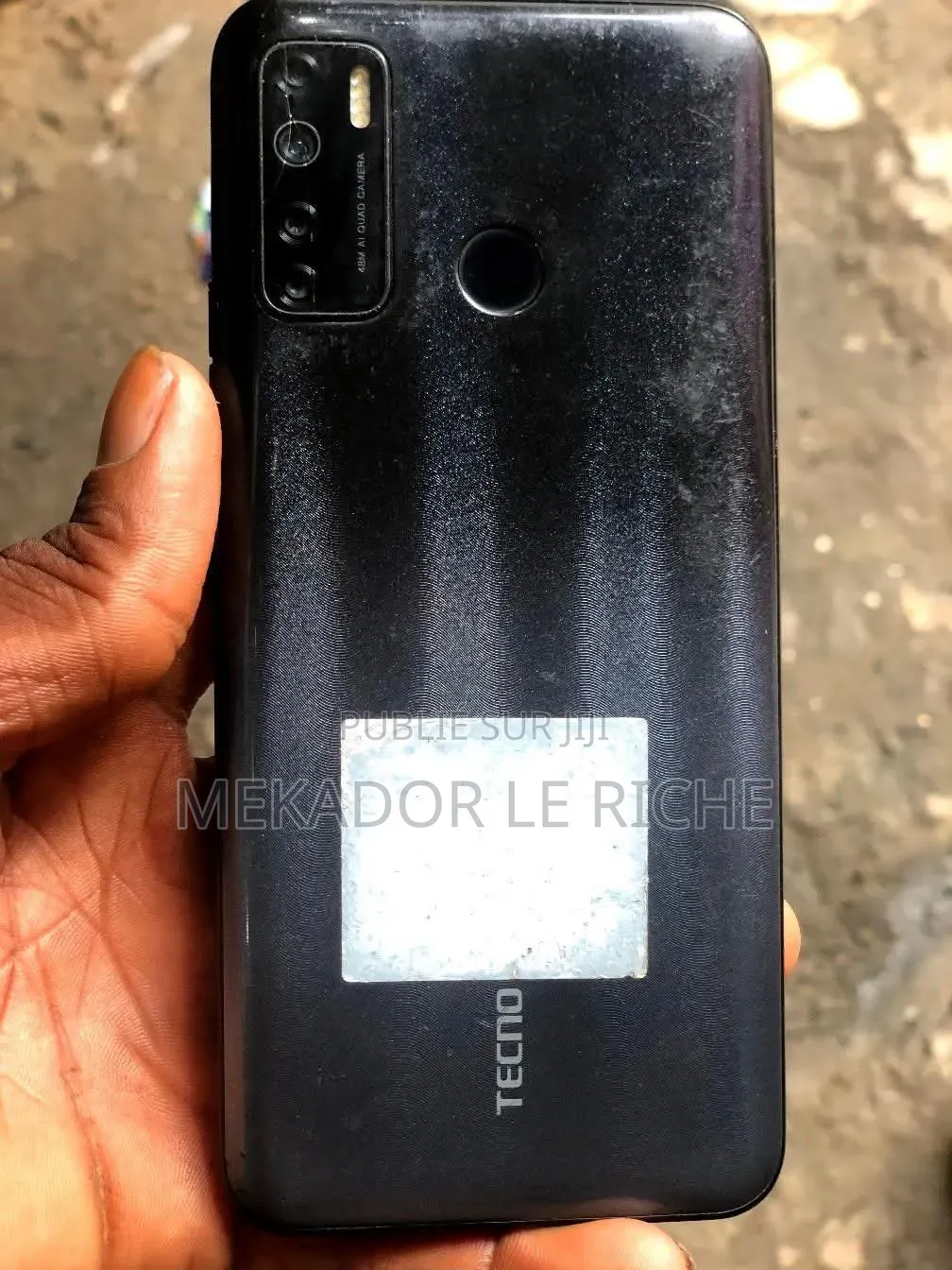 Nouveau Tecno Camon 16S 128 GB Noir