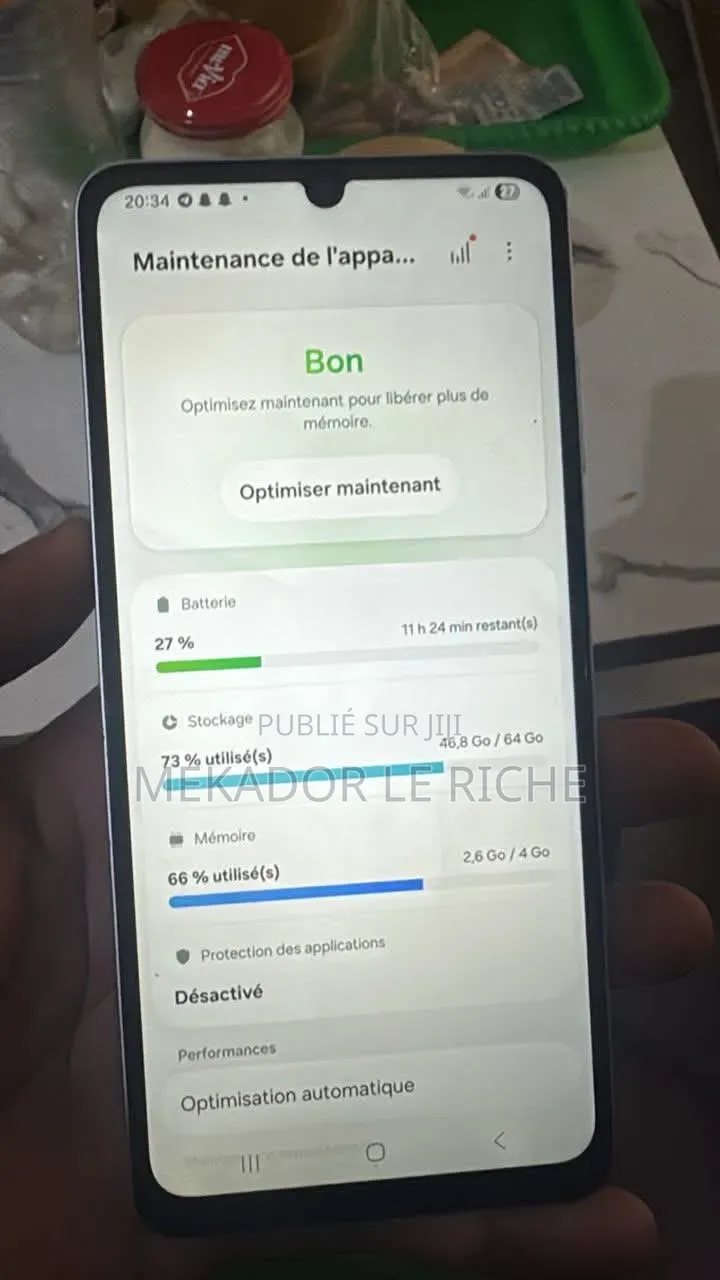 Nouveau Samsung Galaxy A06 128 GB Blanc