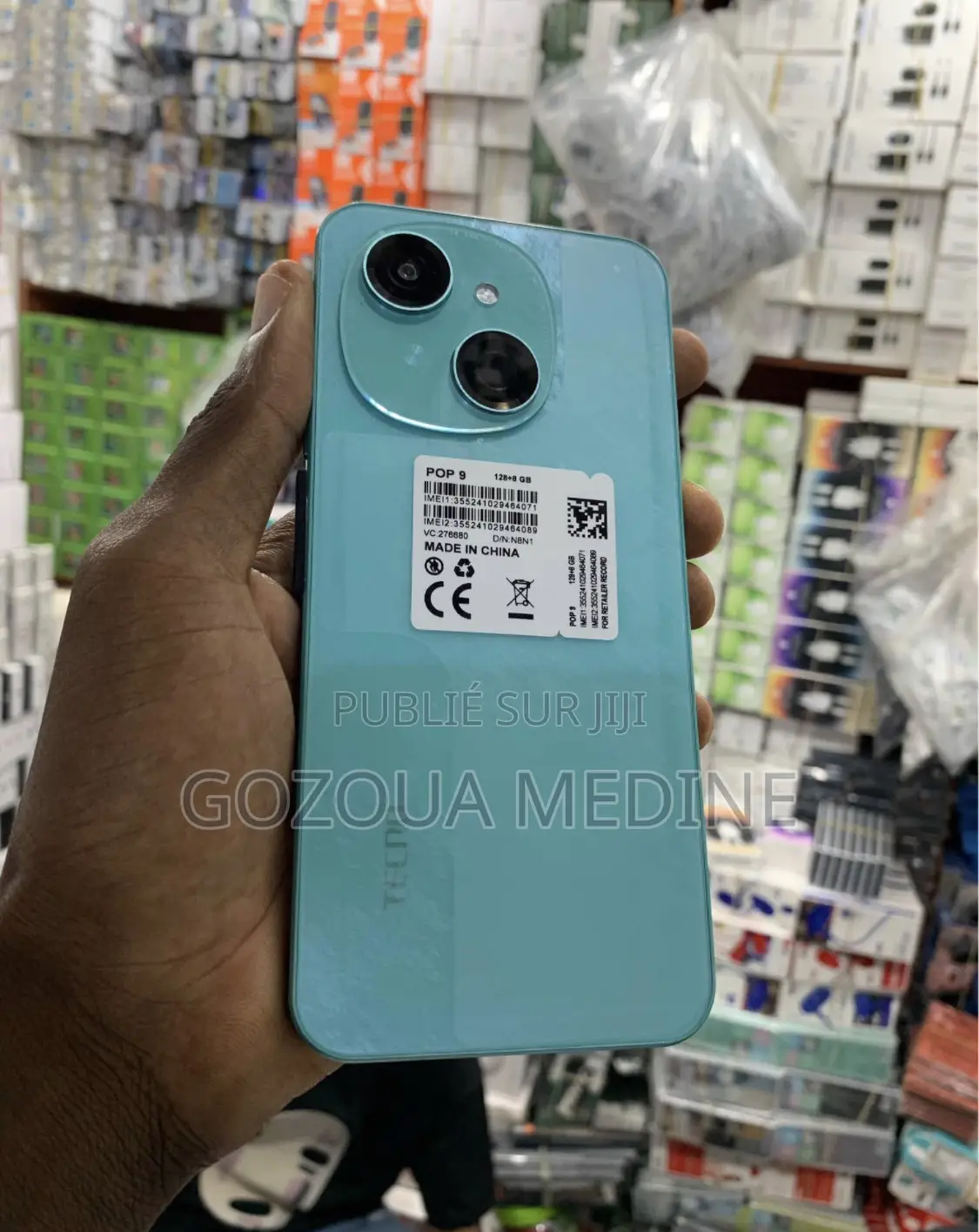 Nouveau Tecno Pop 9 128 GB Vert