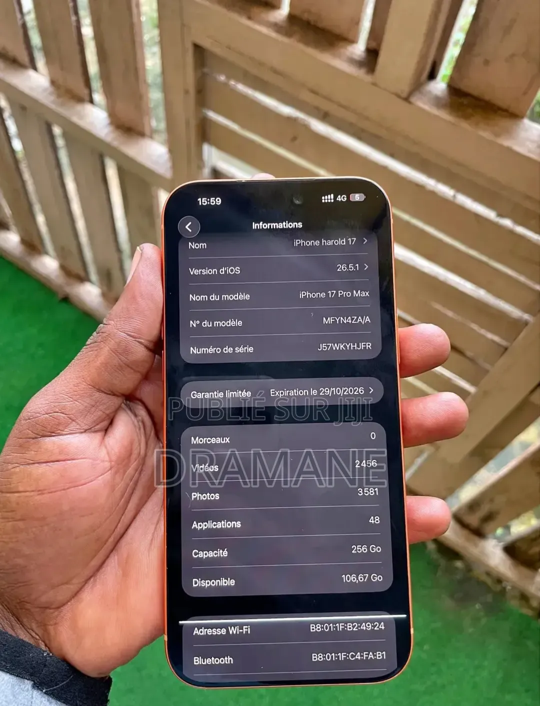 Nouveau Apple iPhone 17 Pro 256 GB Orange