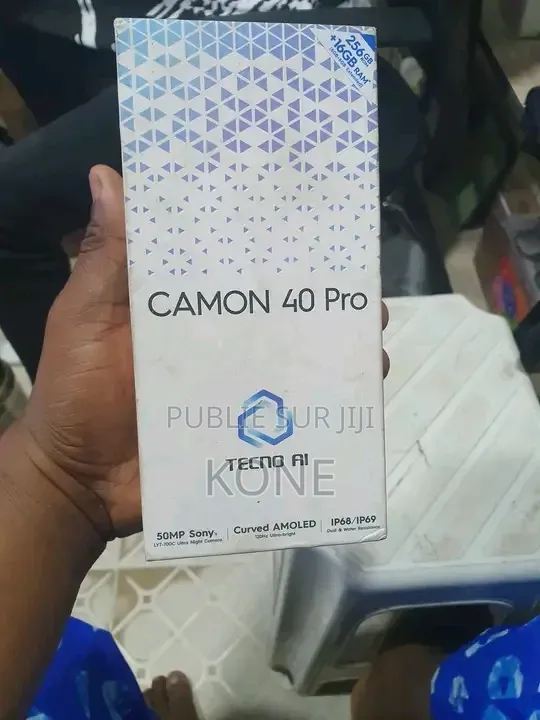 Nouveau Tecno Camon 40 Pro 5G 256 GB Bleu