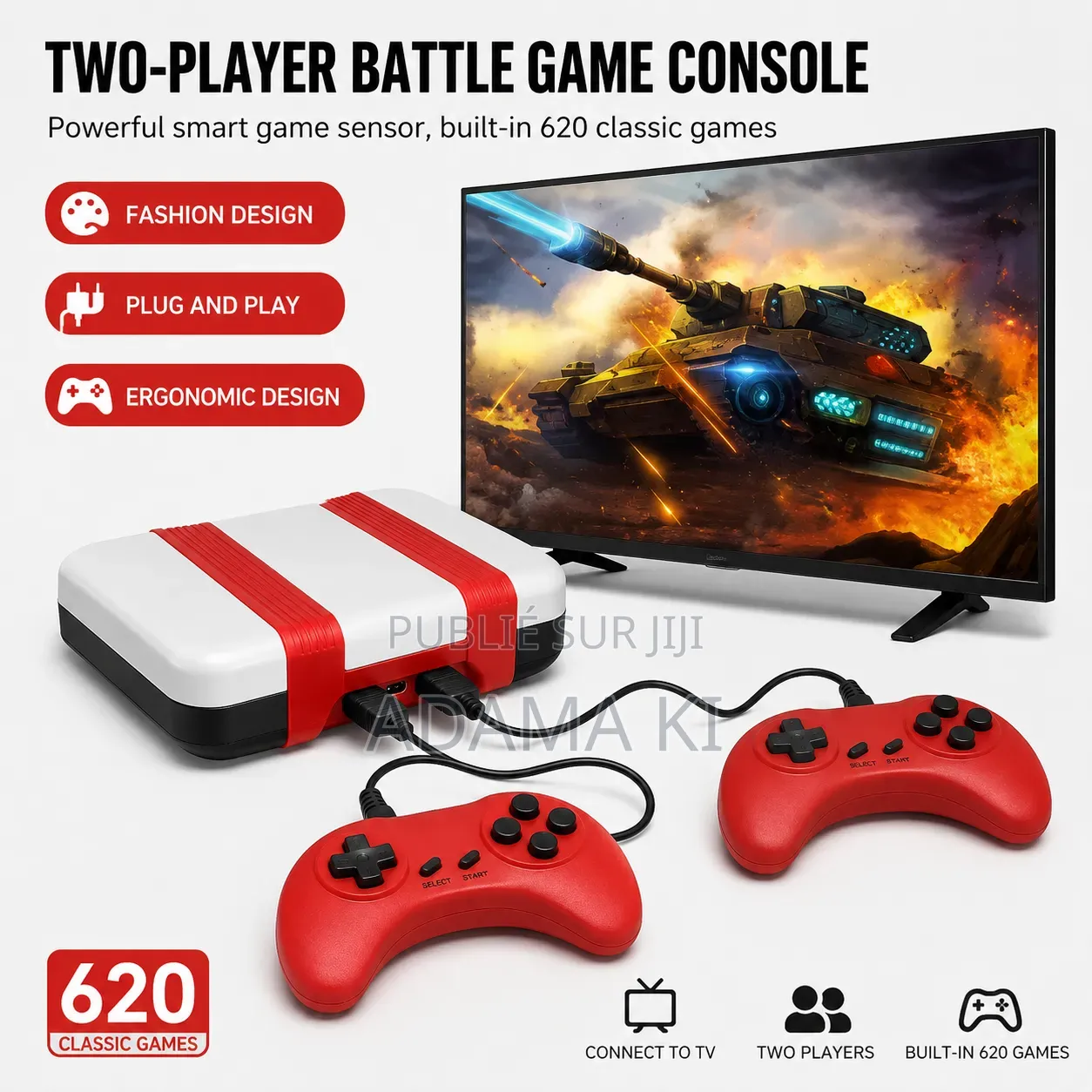 Console De Jeux Rétro Avec 620 Jeux