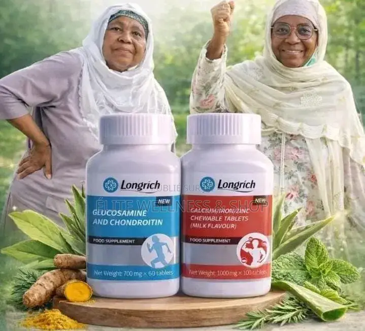 Calcium Longrich+vitamine - Complément Nutritionnel