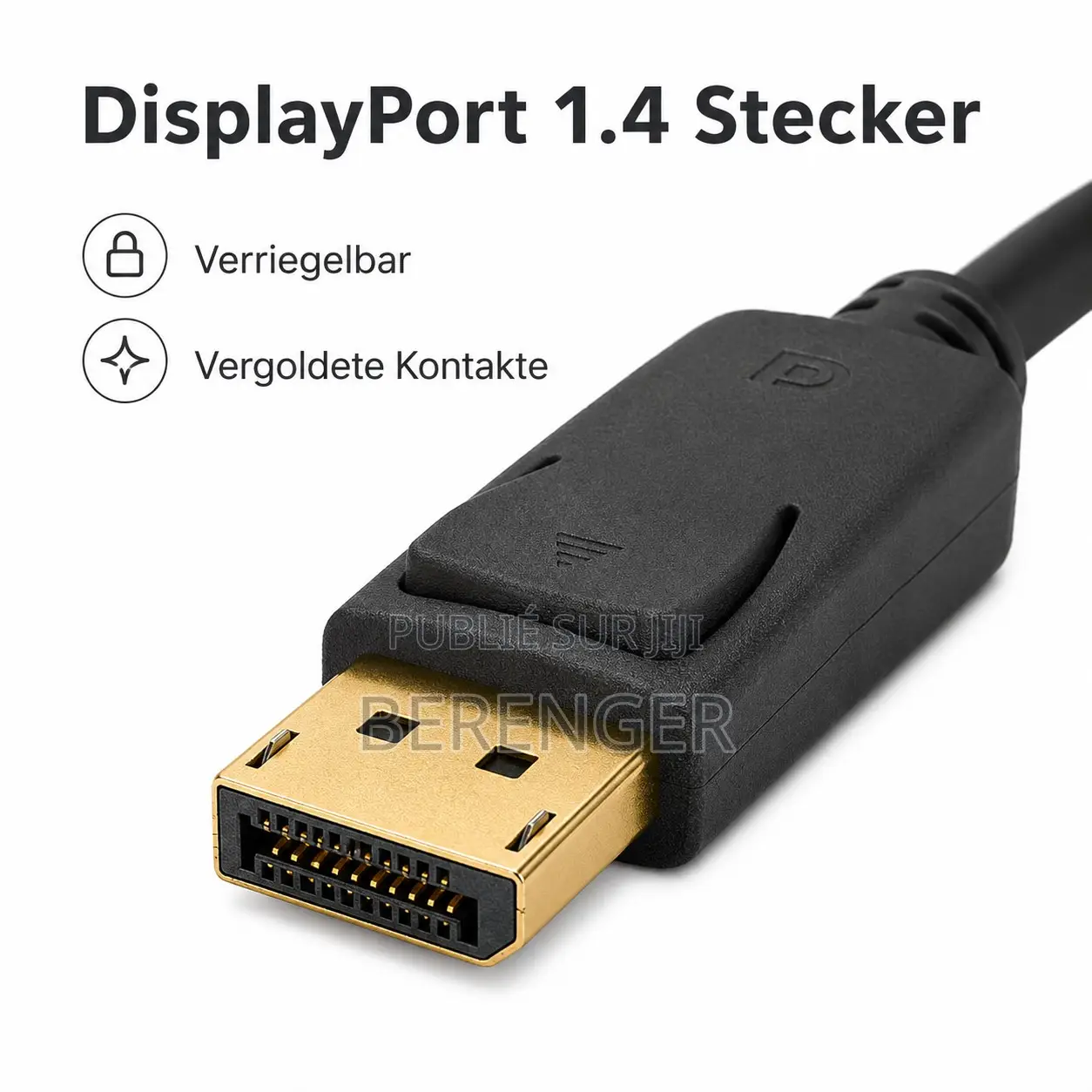 Adaptateur DisplayPort 1.4 Mâle Vers HDMI Type a Femelle