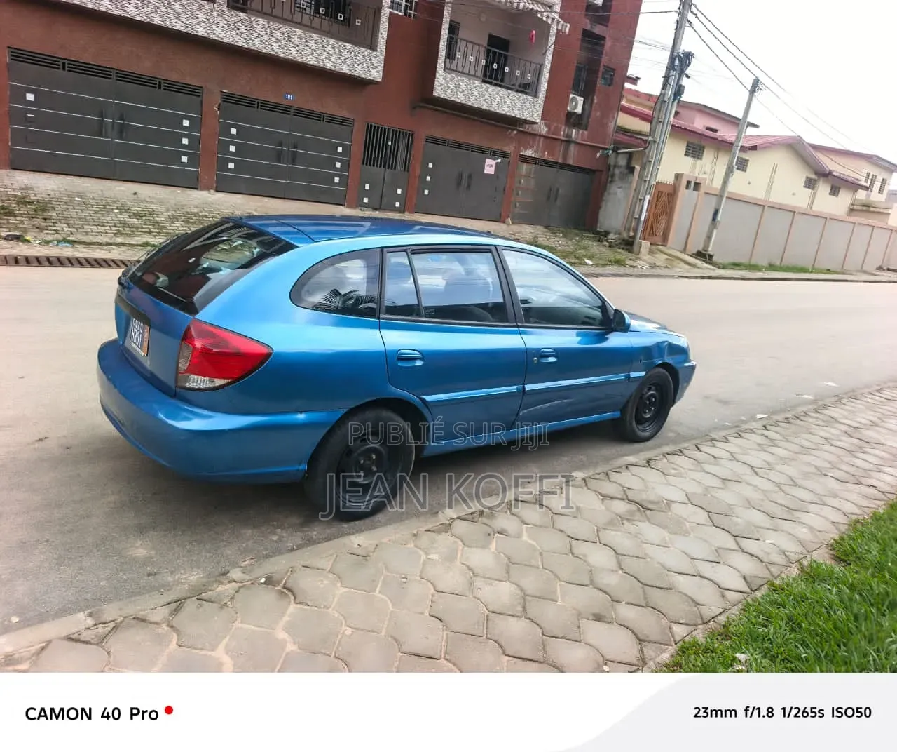 Kia Rio Sedan 2004 Bleu