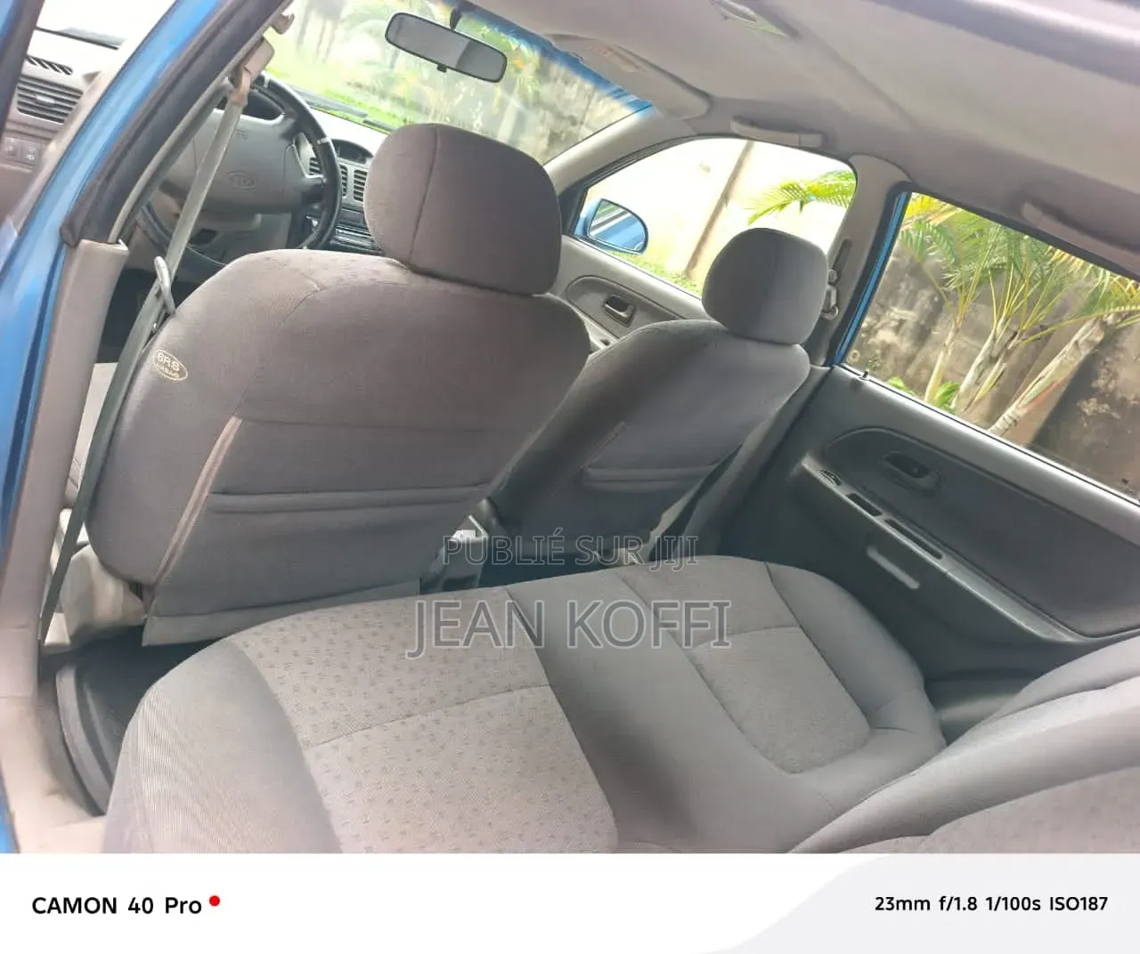 Kia Rio Sedan 2004 Bleu