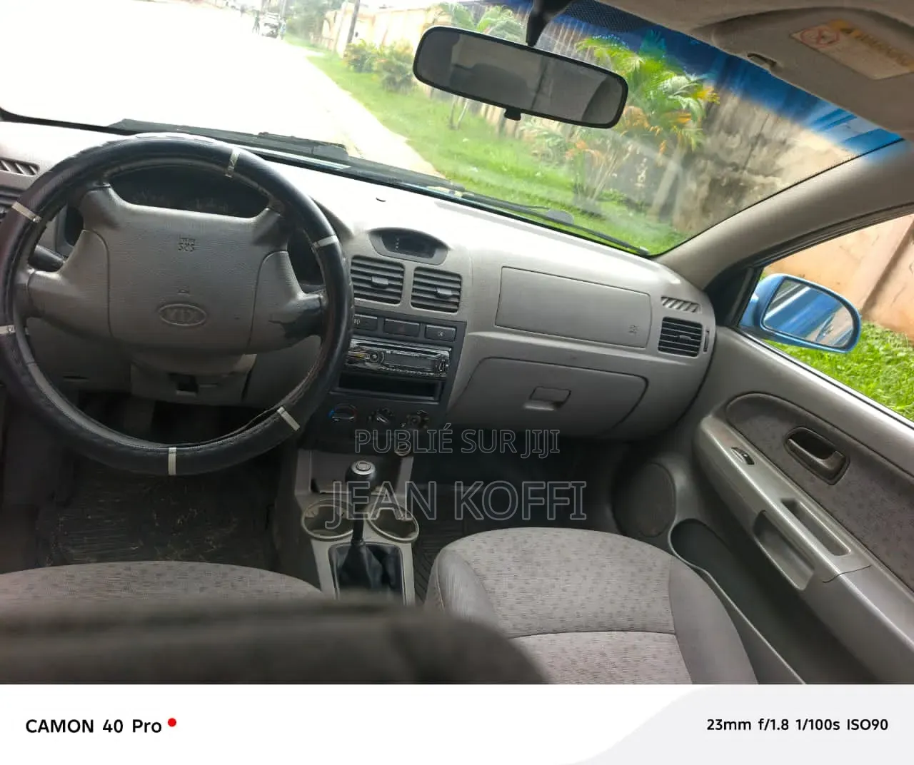 Kia Rio Sedan 2004 Bleu