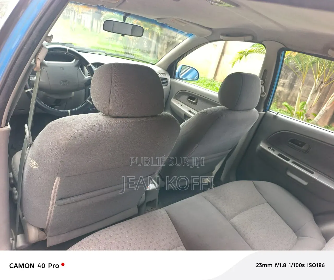 Kia Rio Sedan 2004 Bleu