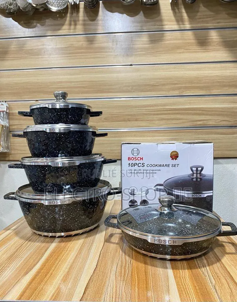 Set De Marmite en Granite