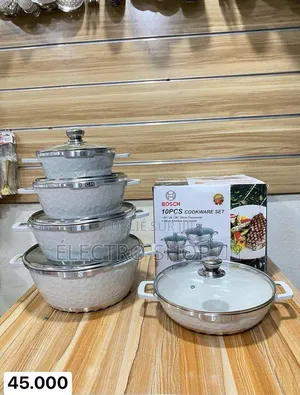 Set De Marmite en Granite