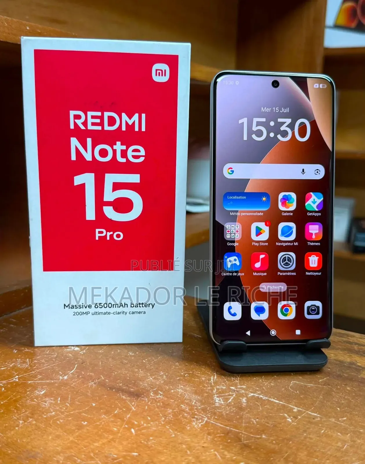 Nouveau Realme 15T 256 GB Noir