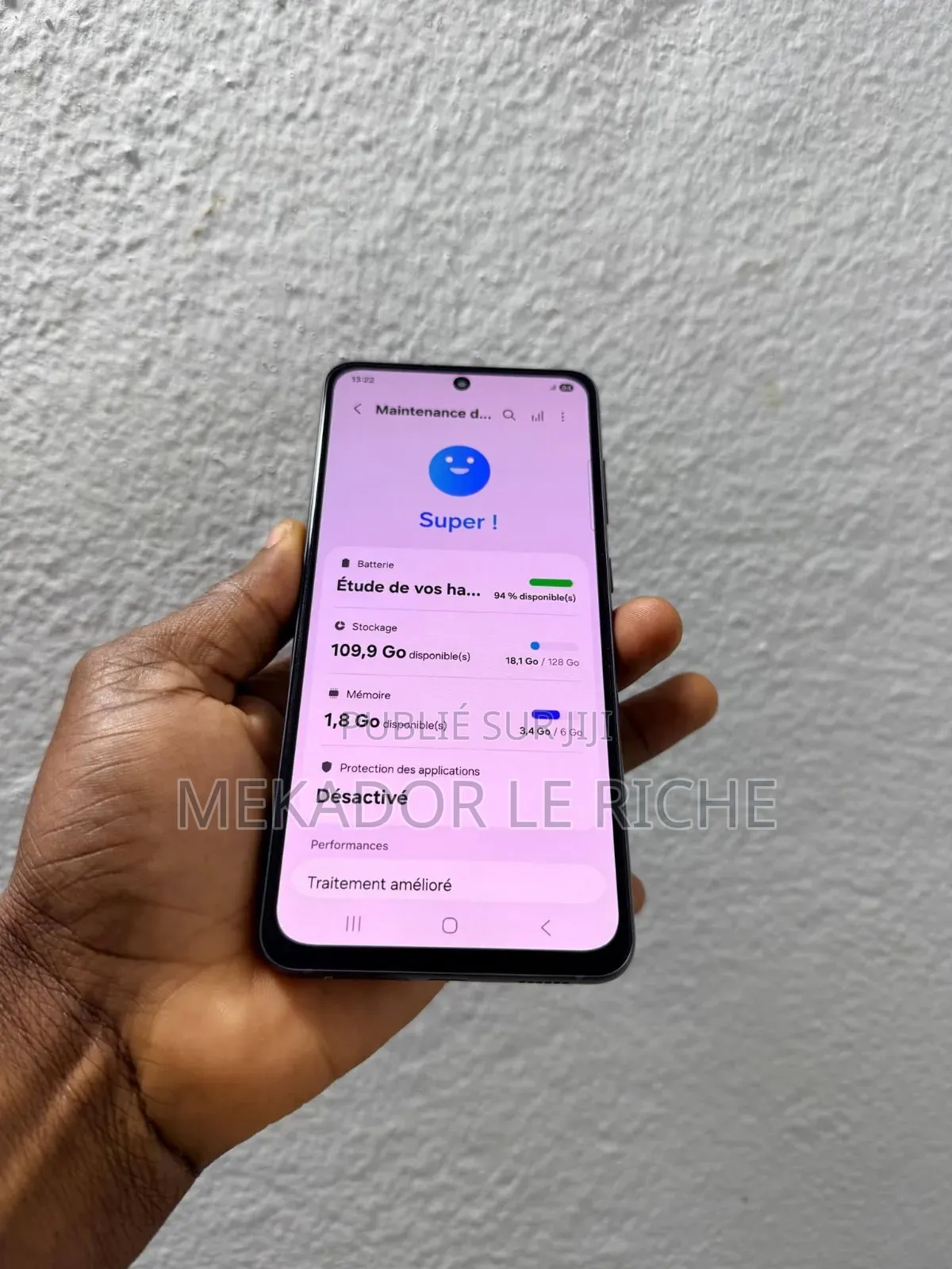 Nouveau Samsung Galaxy S21 FE 5G 256 GB Noir
