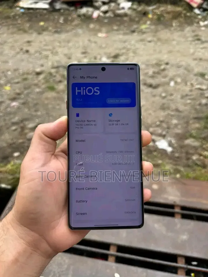 Nouveau Tecno Camon 40 128 GB Bleu