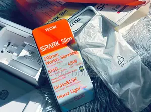 Nouveau Tecno Spark Slim 256 GB Argenté