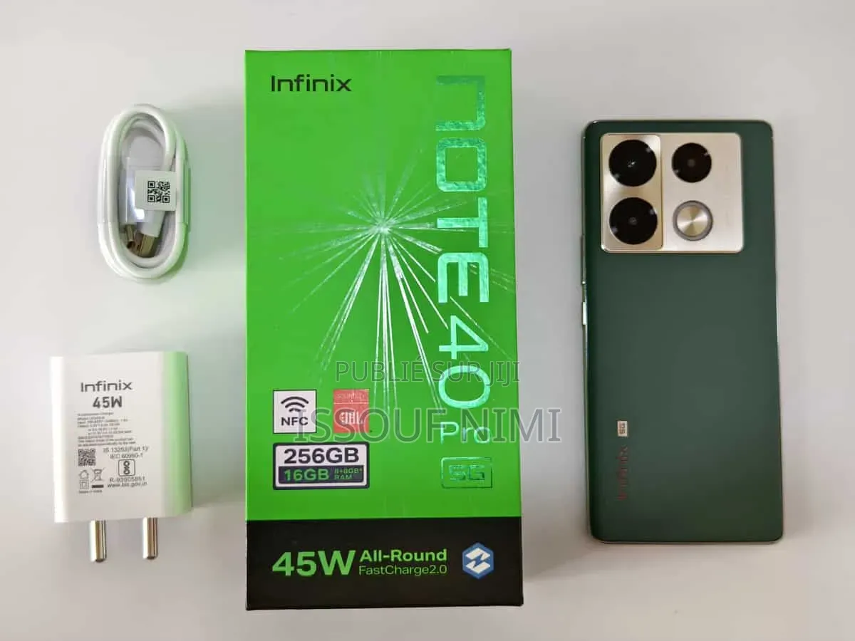 Nouveau Infinix Note 40 Pro 5G 256 GB Autre