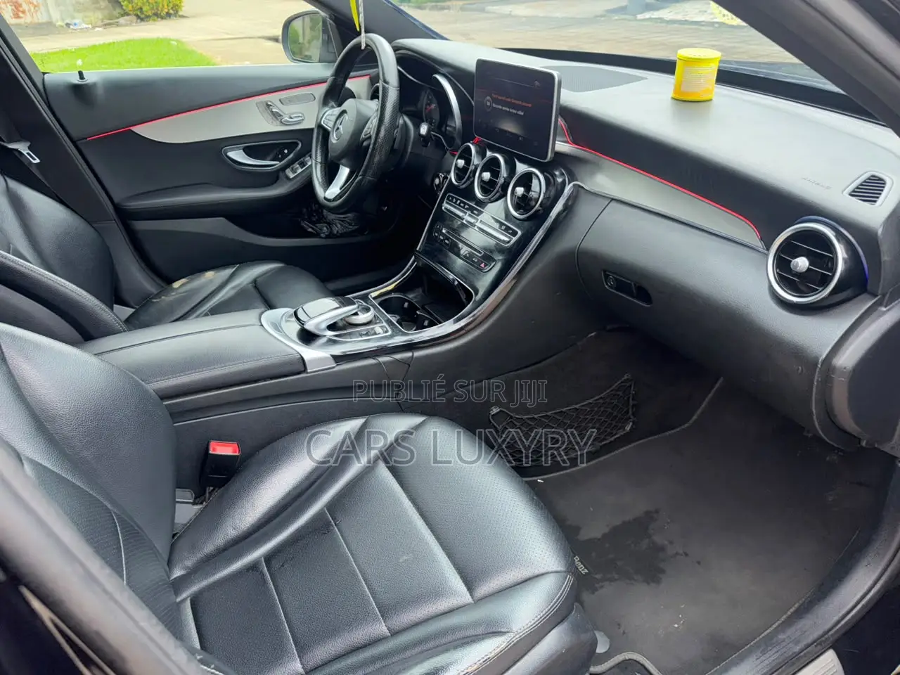Mercedes-Benz C300 Luxury 4matic Sedan AWD (2.0L 4cyl 7A) 2017 Noir